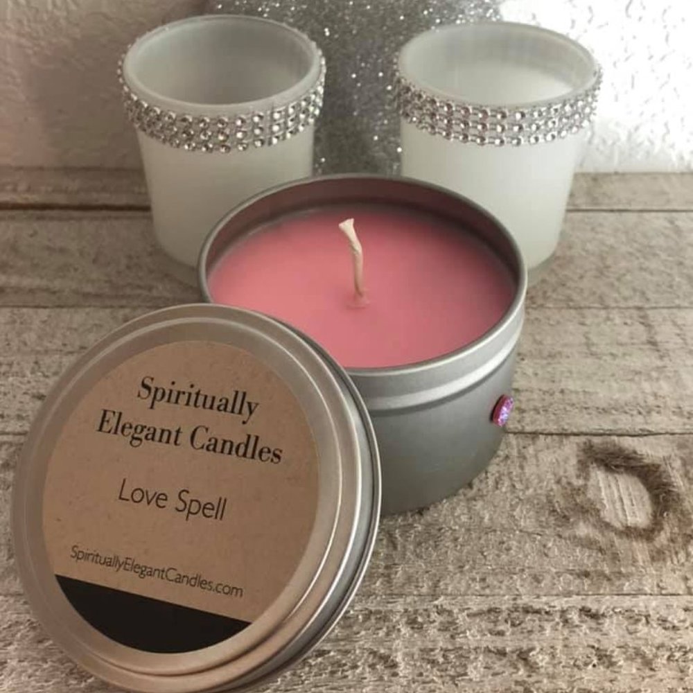 Love Spell Soy Candle | 8oz | Hand Crafted